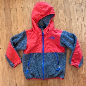 The North Face Fleece Jacket with hood - size 4t